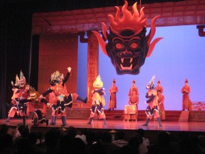 Le spectacle: danse et musique traditionnelle du Shanxi