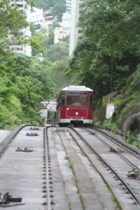 Le croisement avec l'autre tram