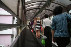 Hong-Kong est le pays escalators