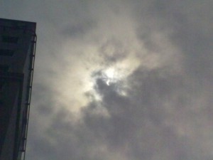L'éclipse de ce 22/07 10:53