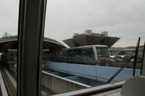Train automatique vers Odaïba